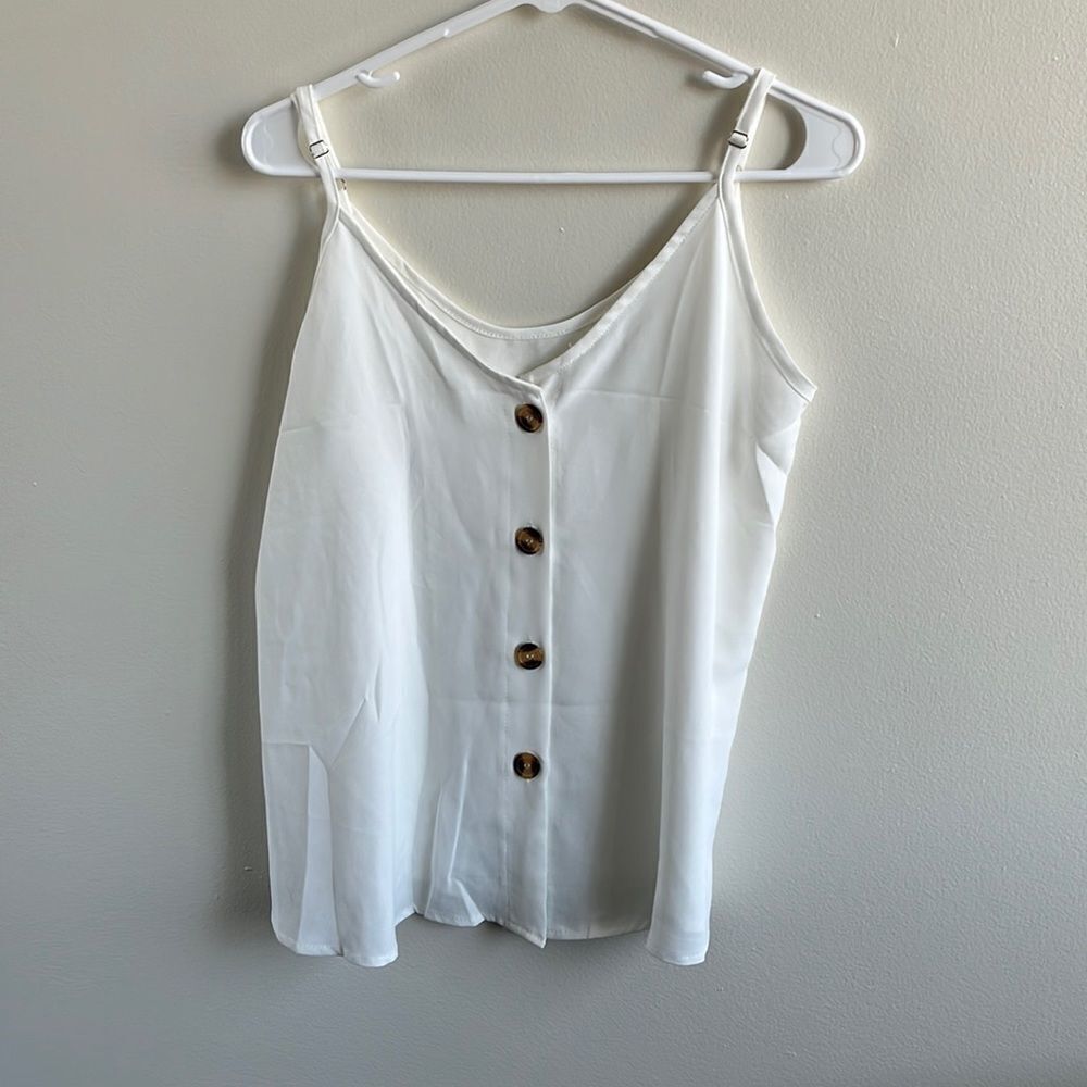 White Tank Top 